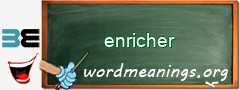 WordMeaning blackboard for enricher